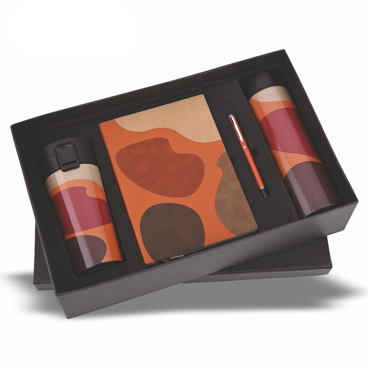 Ten Abstract Diary, Pen, Bottle and Mug