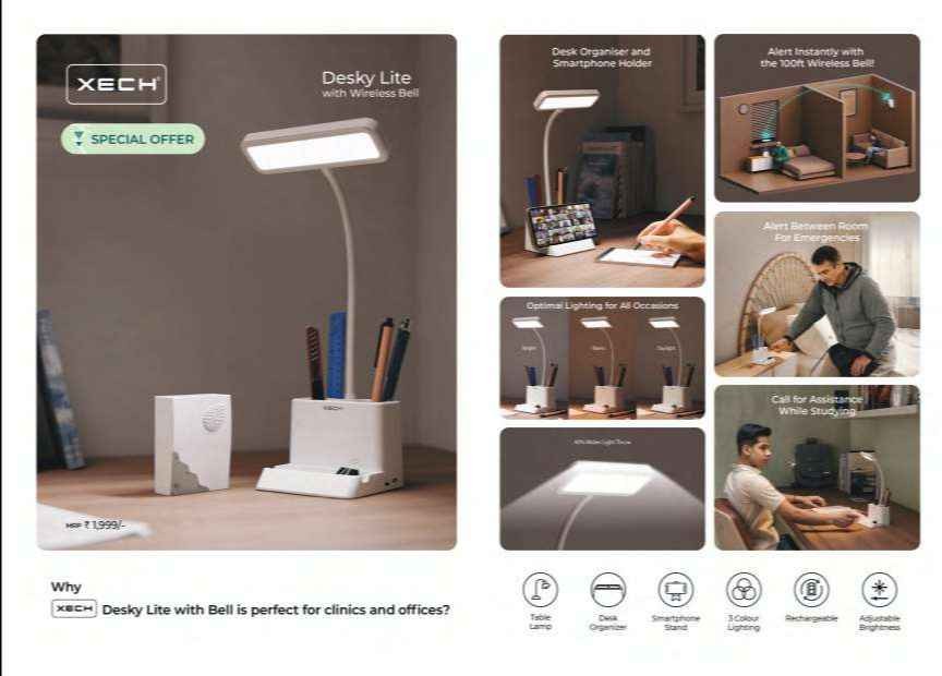 Desky Lite with Bell