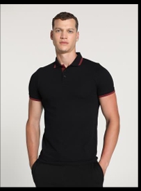 Men’s ESSPique Tipping Polo
