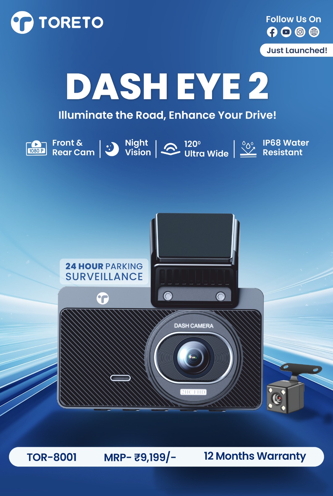 Toreto DASH EYE 2