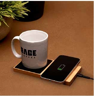Willow 3.0 Wireless Charger With Cup warmer & Phone Stand