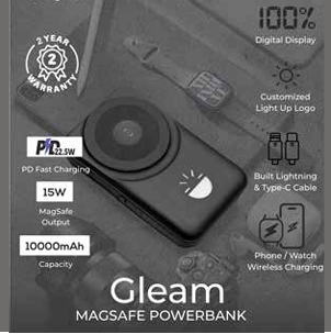 Gleam 10000mAh Magsafe Power Bank