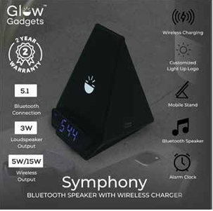 Symphony Bluetooth Speaker With Wireless Charging
