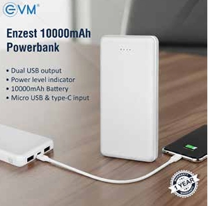 EnZest 10000mAh Power bank