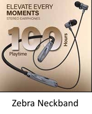 Zebra Neckband