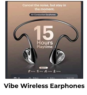 Vibe Wireless Earphones
