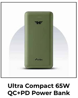 Ultra Compact 65W QC+PD Power Bank