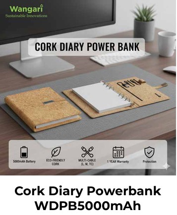 Cork Diary Power bank WDPB5000mAh