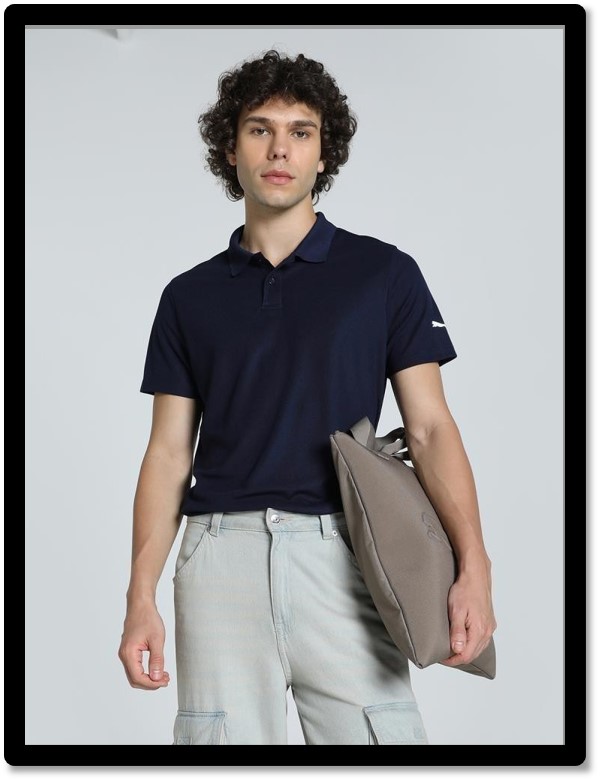 ESS Cat Logo Poly Polo