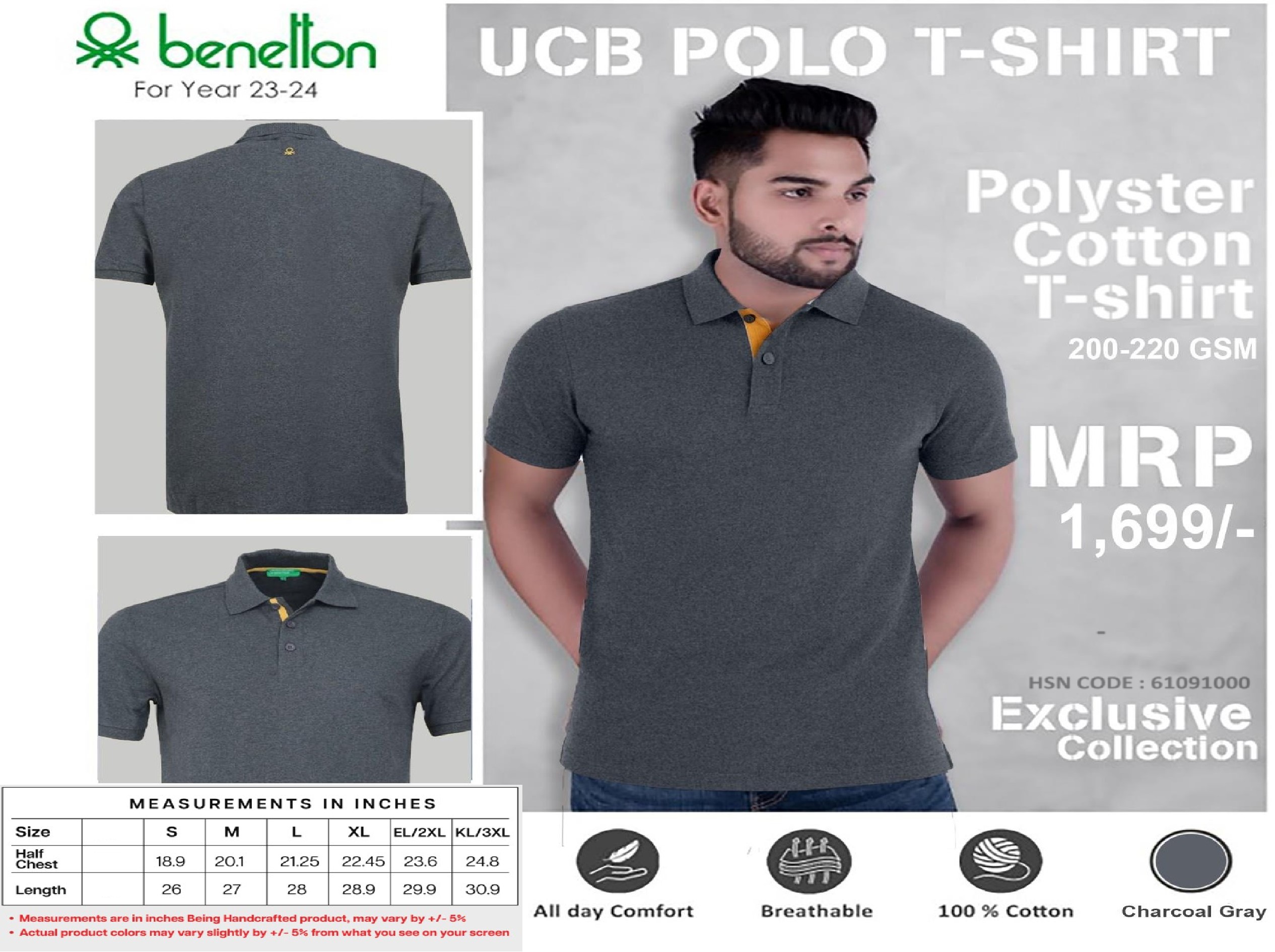 UCB POLO T-shirt