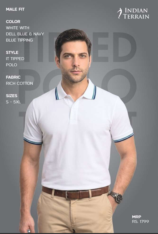 TIPPED POLO T-SHIRT