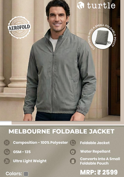 MELBOURNE FOLDABLE JACKET