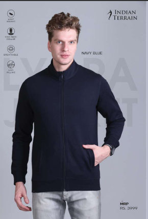 FULL ZIPPER LYCRA JACKETS