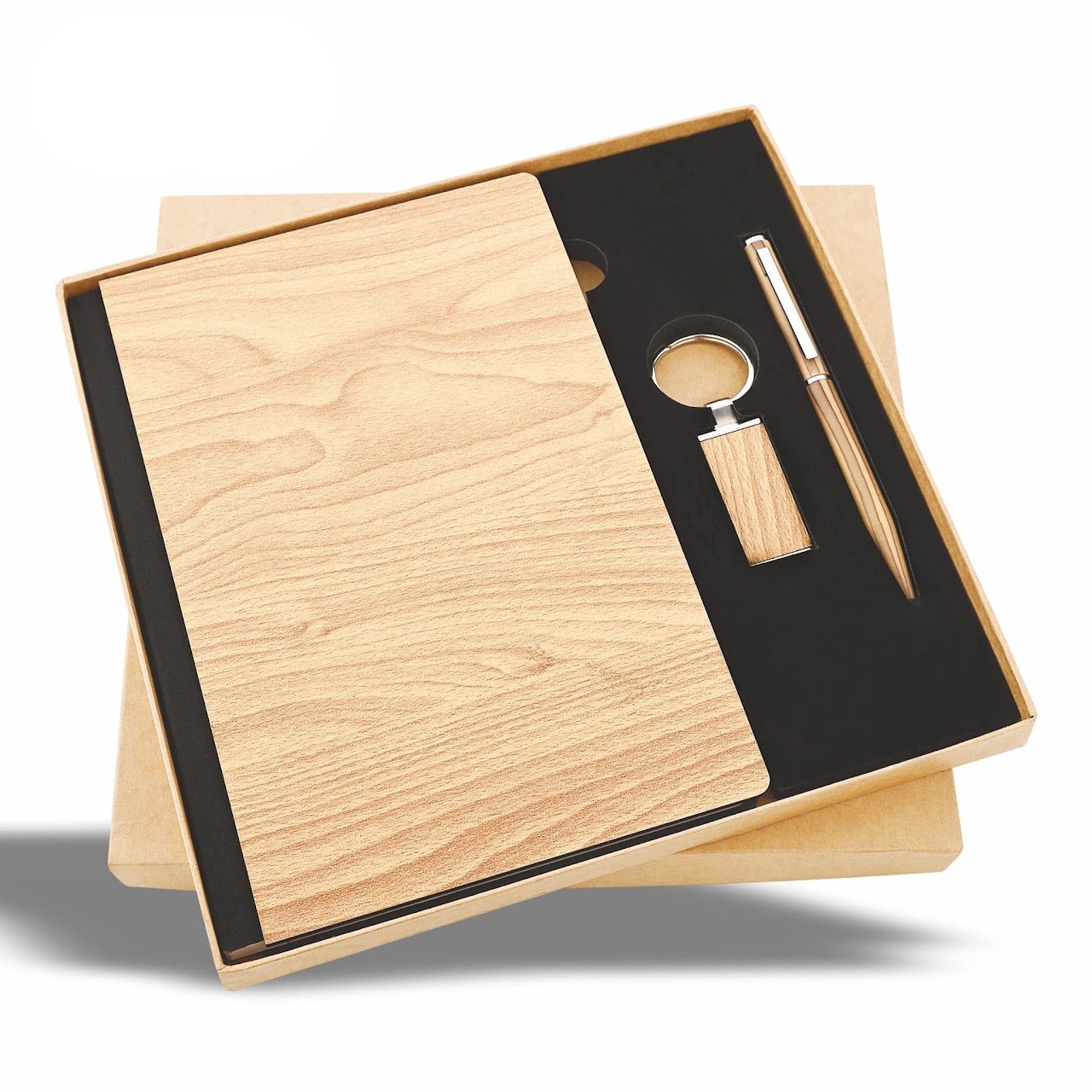Lightwood Diary, Pen and Keychain Set