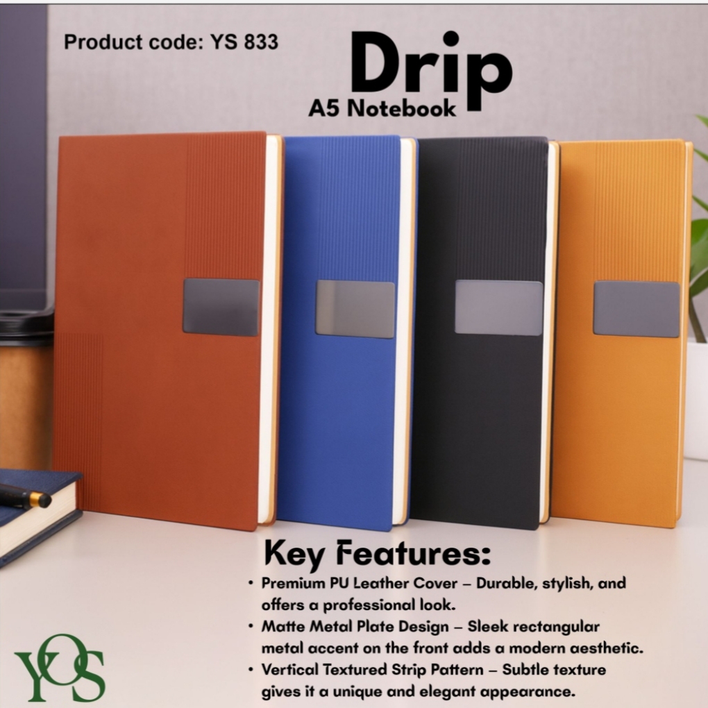 DRIP A5 NOTEBOOK