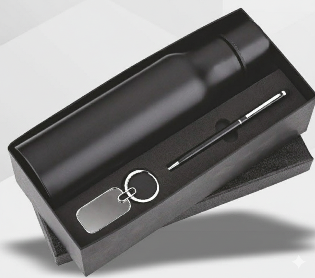 BOTTLE, KEYCHAIN & PEN