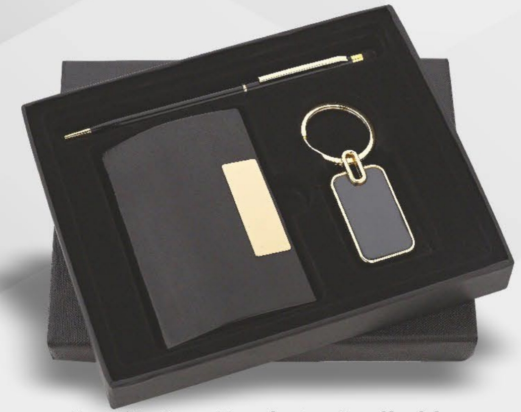 PEN, KEYCHAIN, CARDHOLDER