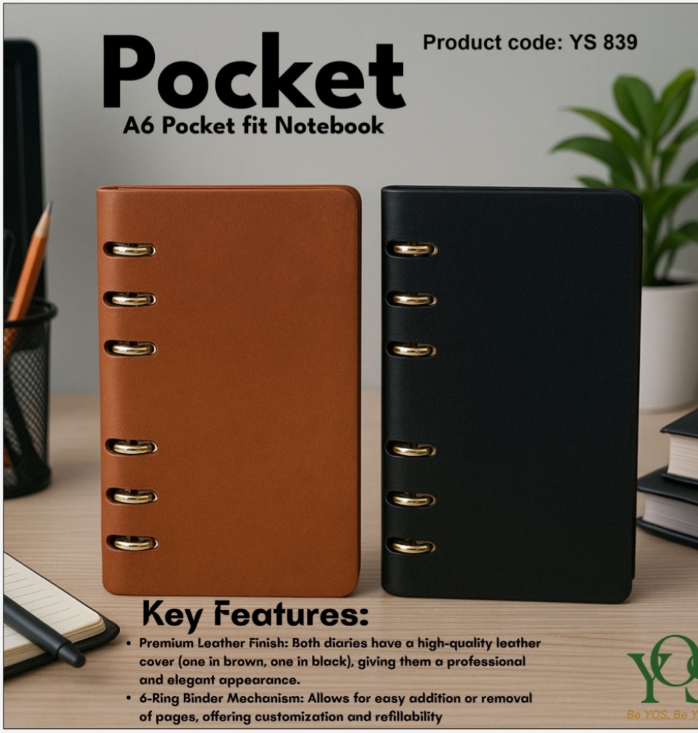 POCKET A5 NOTEBOOK