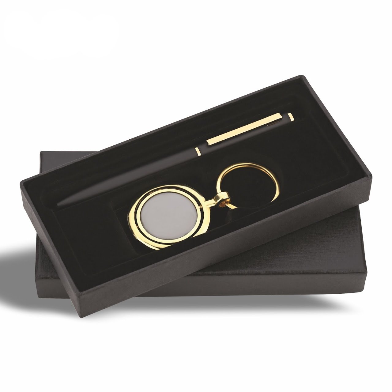 Pen and Keychain Color Gold