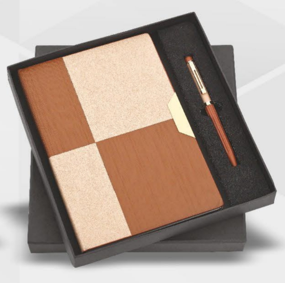 A5 DIARY WITH TAN BLOCKS KRT 16