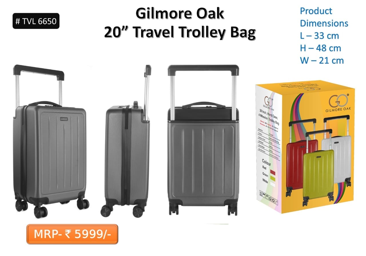 Gilmore oak 20 travel trolley bag one