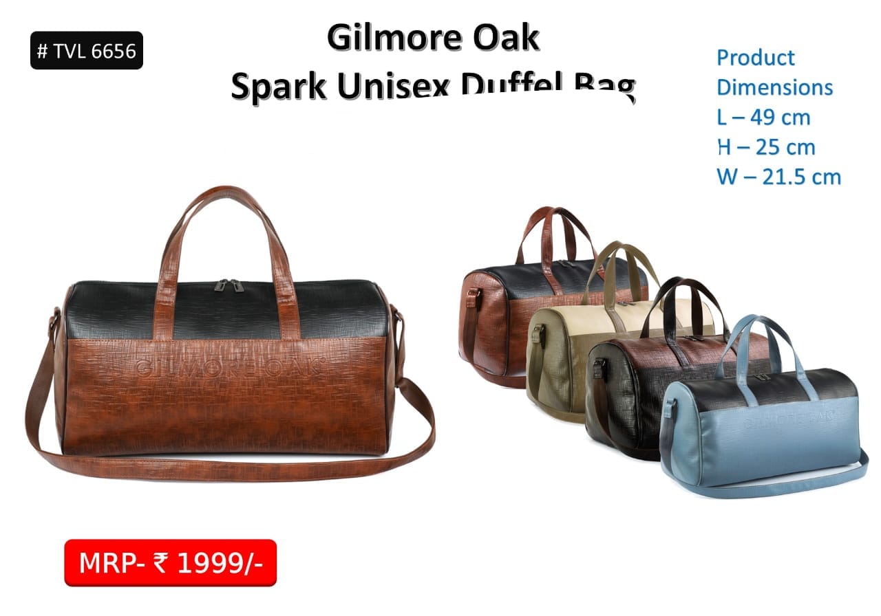 Gilmore oak spark unisex duffel bag