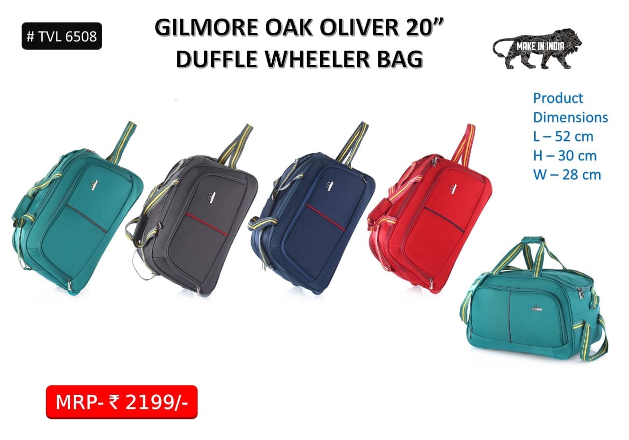 Gilmore oak oliver 20 duffle wheeler bag
