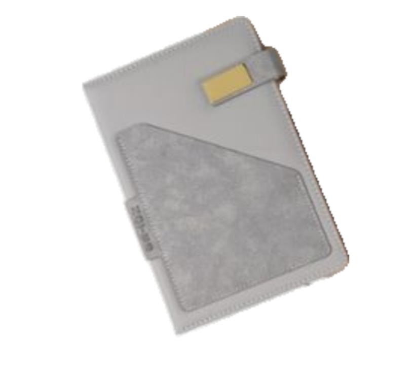 GREY LEATHER DIARY KRDT 1