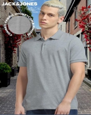 jack and jones polo color grey