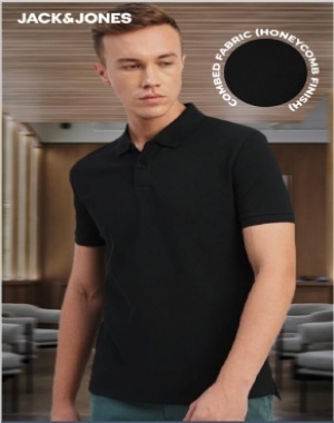 jack and jones polo color a black