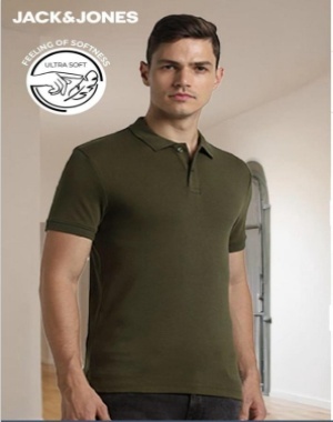 jack and jones polo color olive