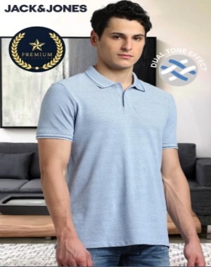 jack and jones polo color light blue