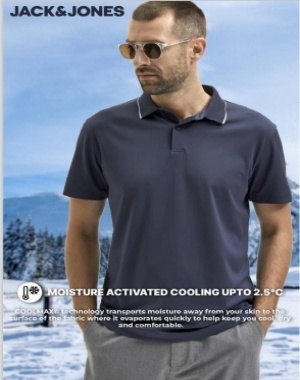 jack and jones polo nevy blue color