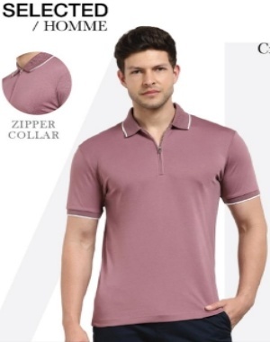 jack and jones polo color wistful pink