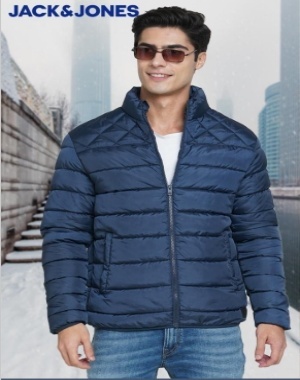 jack and jones jacket color nevy blue