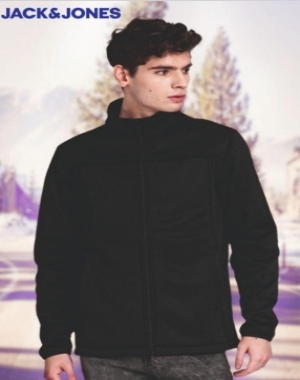 jack and jones jacket color black