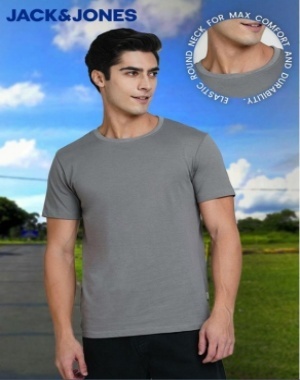 jack and jones neck color grey