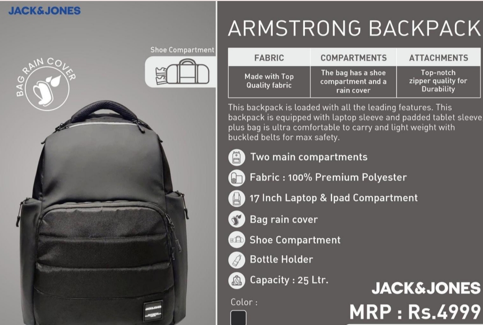 ARMSTRONG BACKPACK