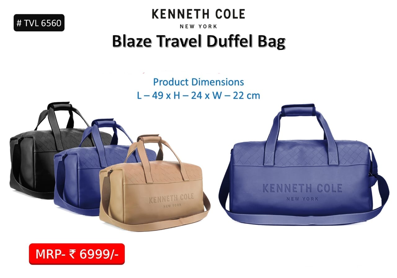 Kenneth cole new york blaze travel duffel bag