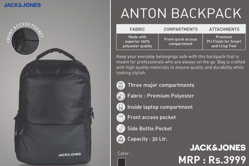 JJ ANTON BACKPACK