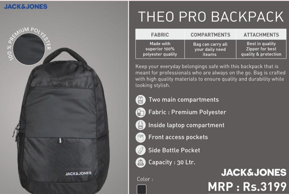 JJ THEO BACKPACK
