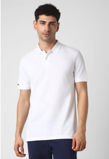 White Jacquard collar 
