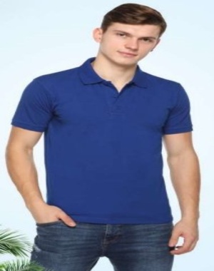 pikmee polo color royal blue