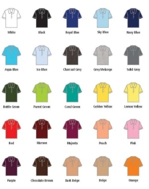 pikmee polo color peach
