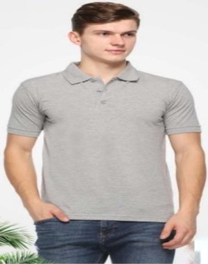 pikmee polo color grey 