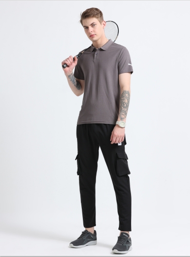 puma polo in grey color