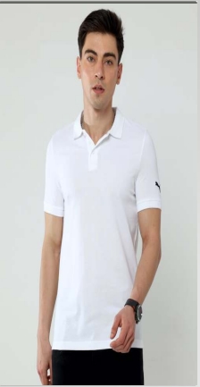 puma polor in white colour