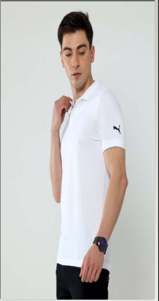 puma polor in white colour
