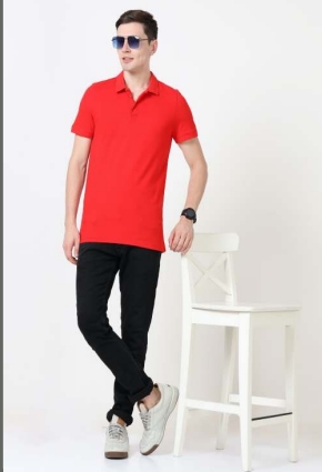 puma polo in red colour