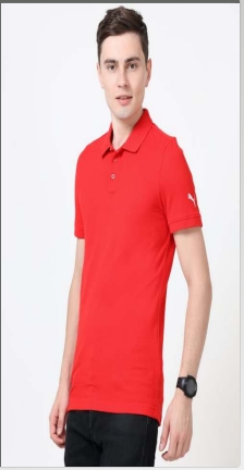 puma polo in red colour